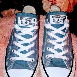 Converse All Star Blue Sneakers Women's 6